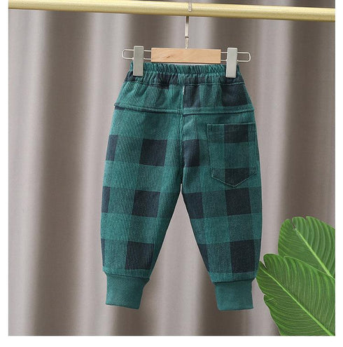 Children's Cashmere Pants Warm Cotton Pants for Autumn and Winter